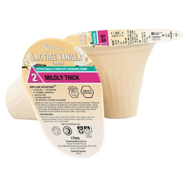 Flavour Creations Nutritionally Complete Vanilla Thickened Drink- Lactose free