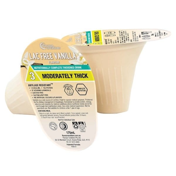 Flavour Creations Nutritionally Complete Vanilla Thickened Drink- Lactose free