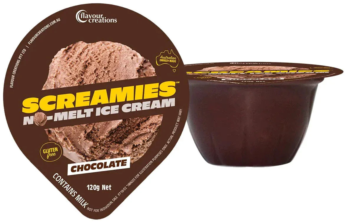 Flavour Creations Screamies No Melt Ice Cream Chocolate