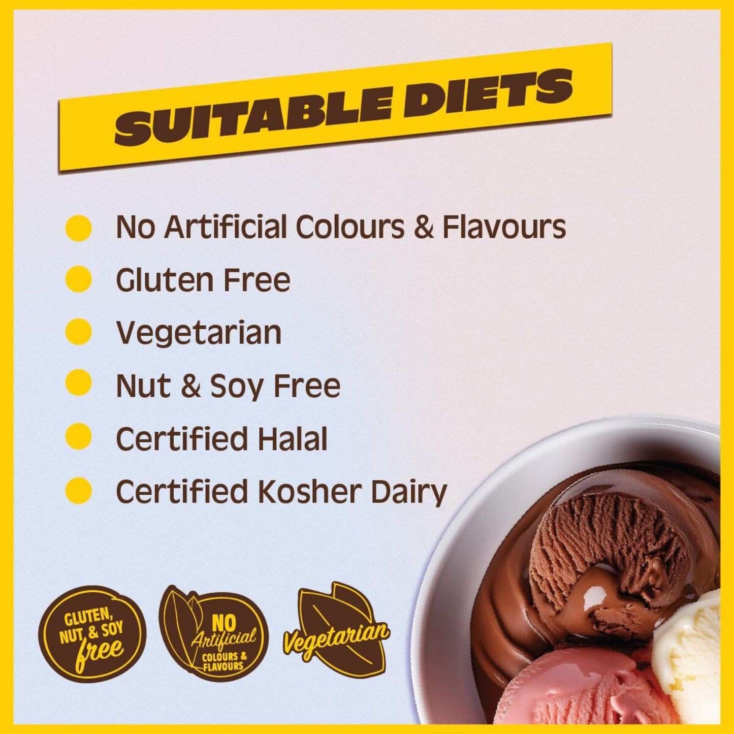 Flavour Creations Screamies No Melt Ice Cream Protein Chocolate