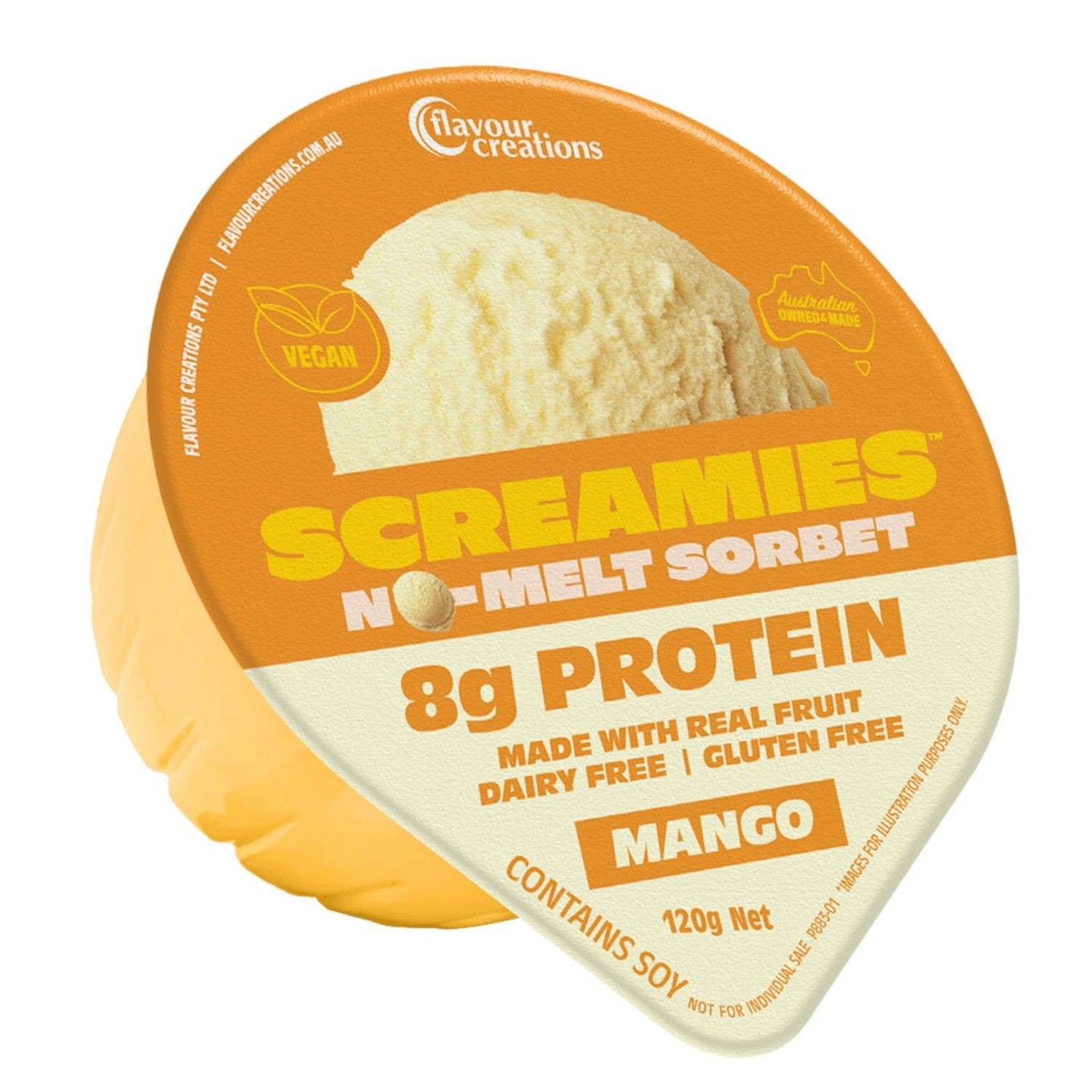 Flavour Creations Screamies No-Melt Sorbet Mango