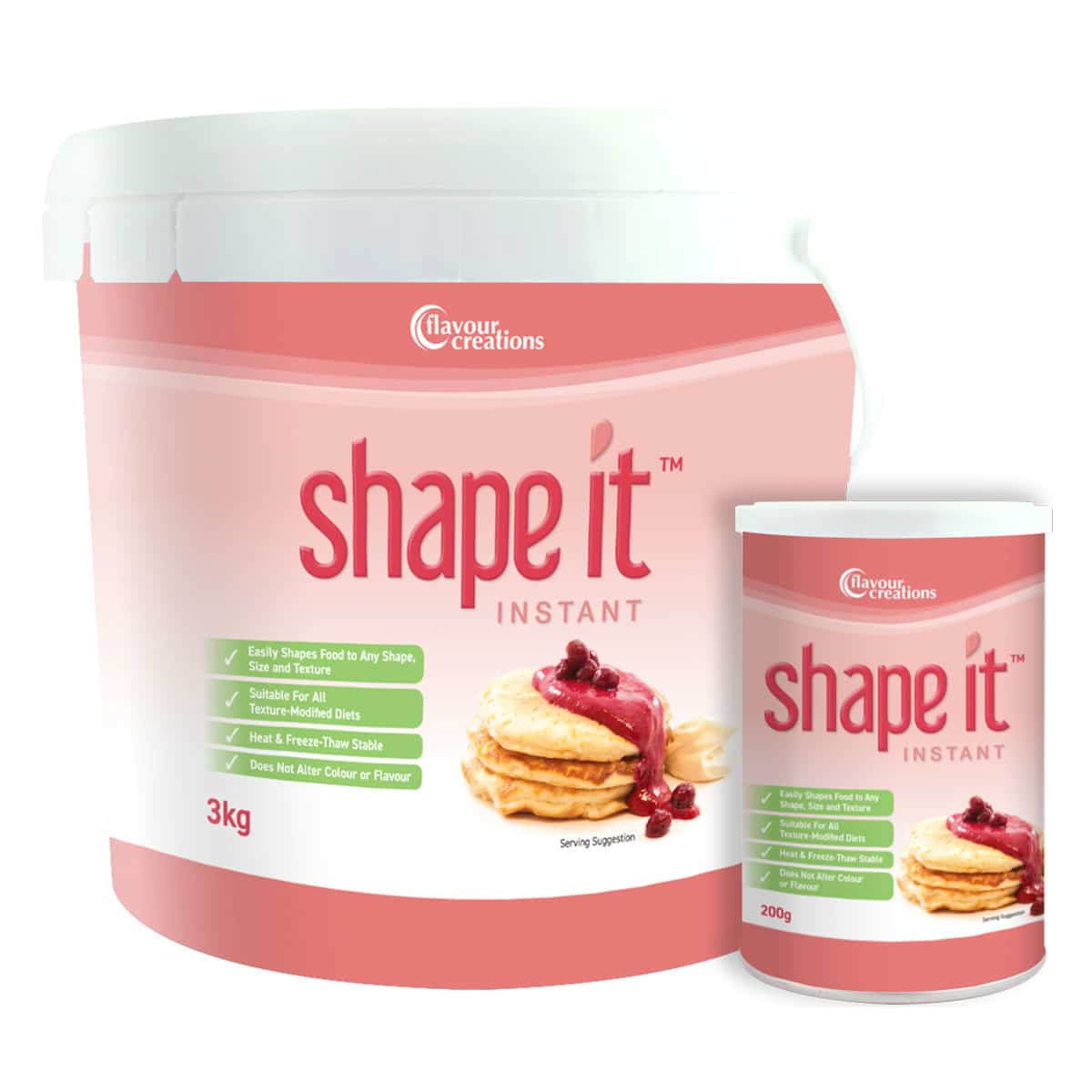 Flavour Creations Shape It Food Shaping Powder