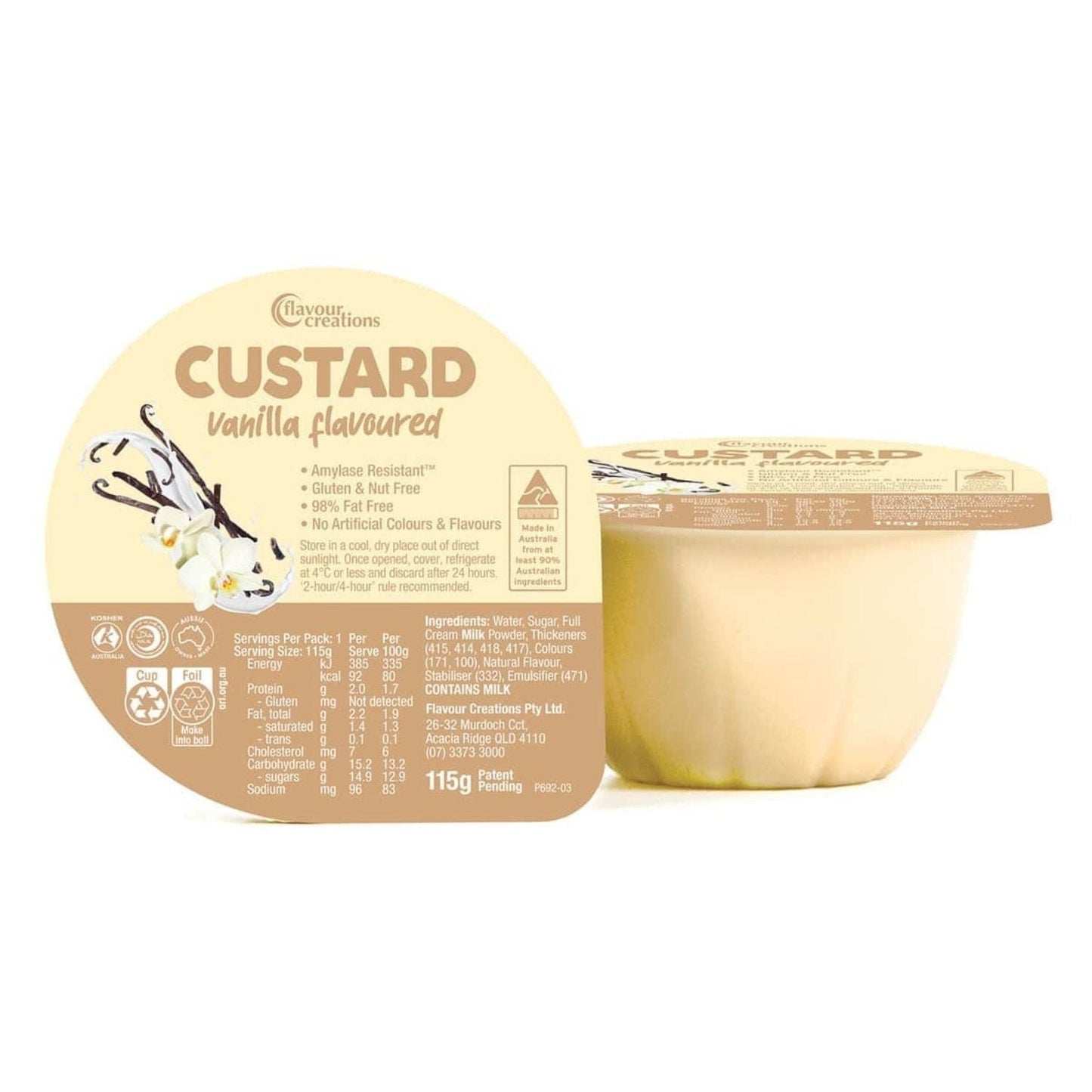 Flavour Creations Vanilla Custard