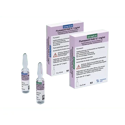 Fresenius Kabi Flumazenil Kabi 0.5mg/5mL Amp 5 (Flumazenil 0.5mg Amp)