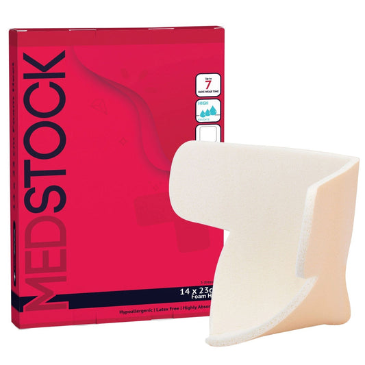 Foam Non-Adhesive Heel Dressing 14cm x 23cm
