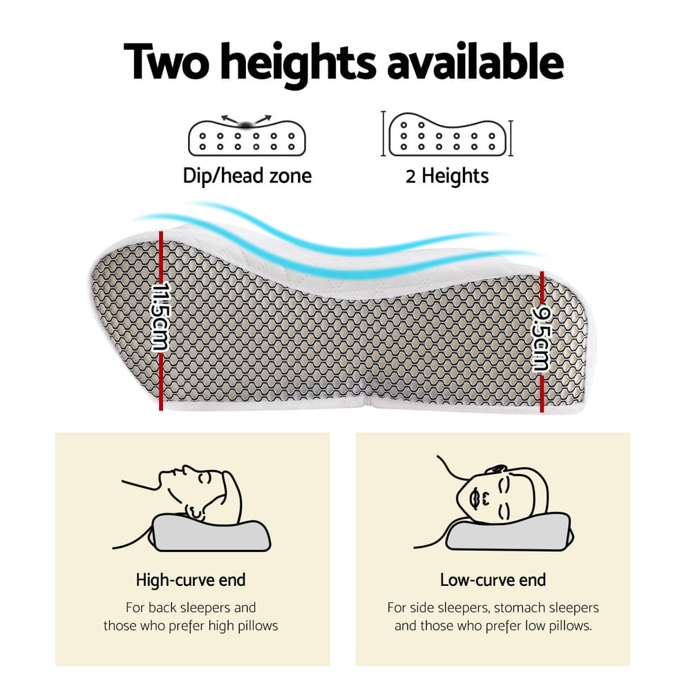 Foam Pillow Contour Neck