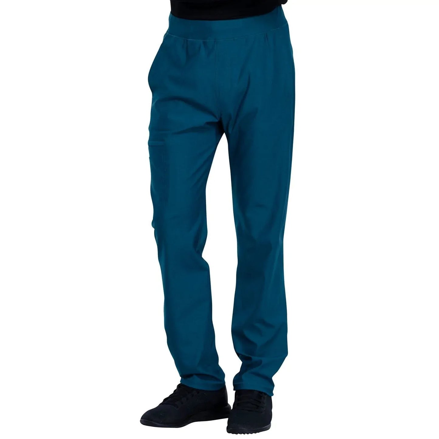 Form by Cherokee Scrub Pants Caribbean Blue / XS Form by Cherokee Men's Scrubs Tapered Leg Pull-on Pant