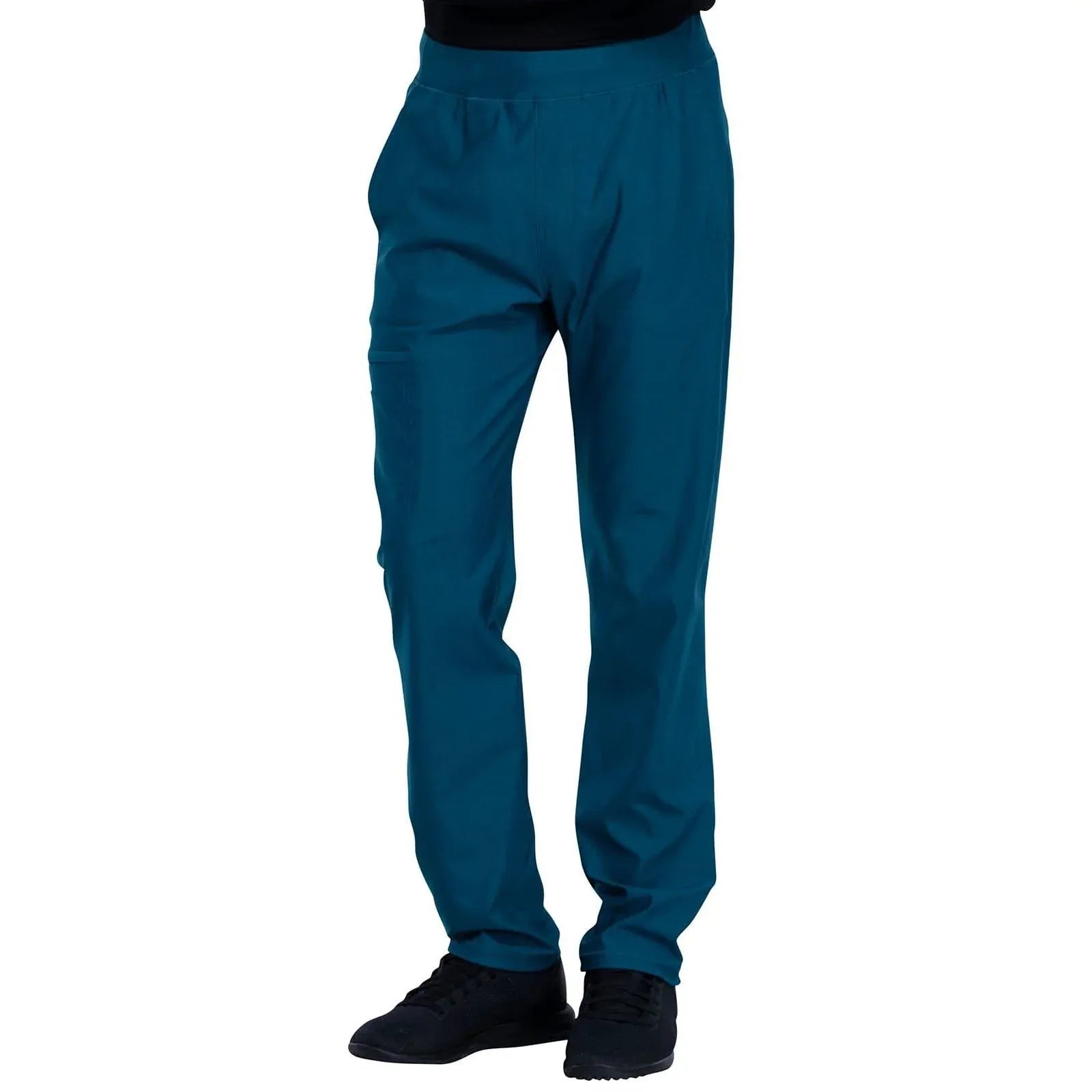 Form by Cherokee Scrub Pants Caribbean Blue / XS Form by Cherokee Men's Scrubs Tapered Leg Pull-on Pant