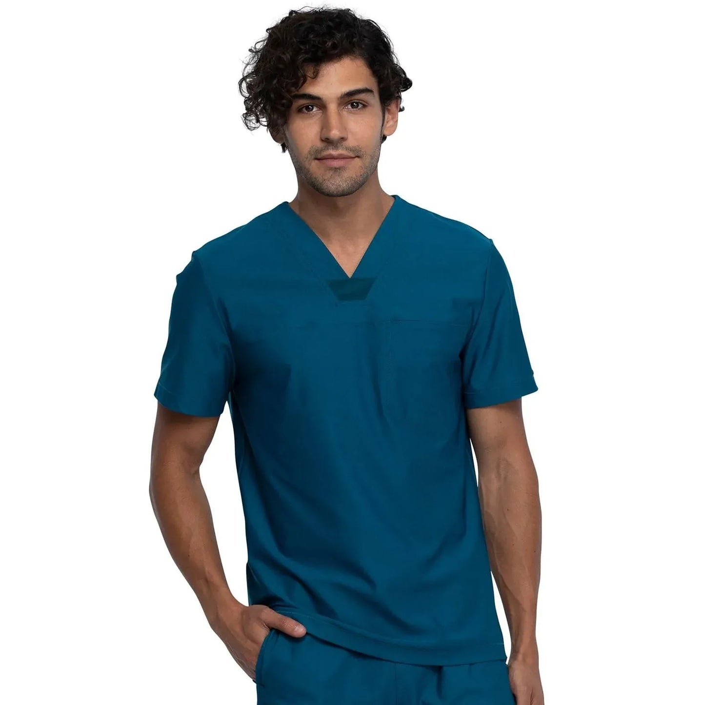 Form by Cherokee Scrub Tops Form by Cherokee Men's Scrubs Tuckable V-Neck Top