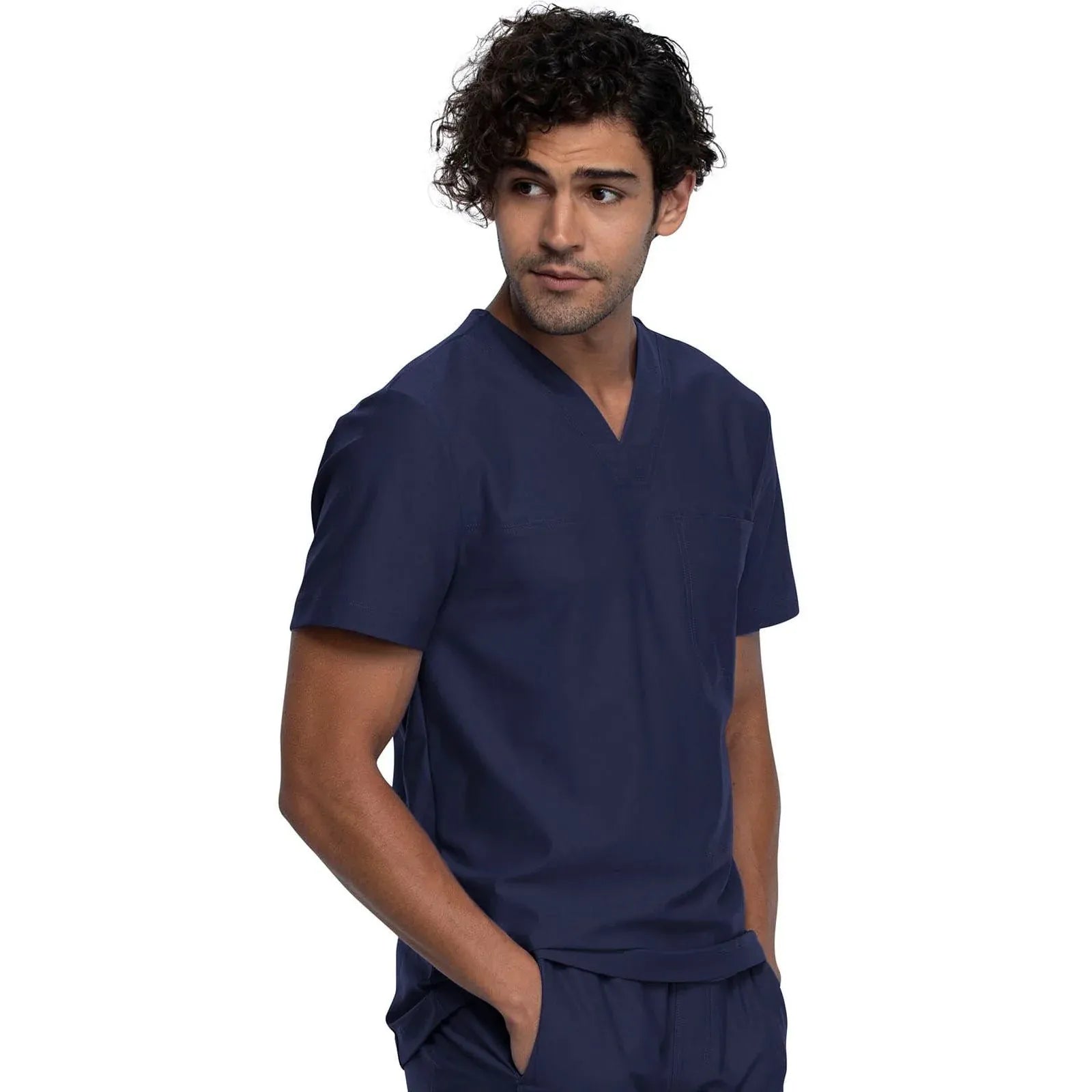 Form by Cherokee Scrub Tops Form by Cherokee Men's Scrubs Tuckable V-Neck Top