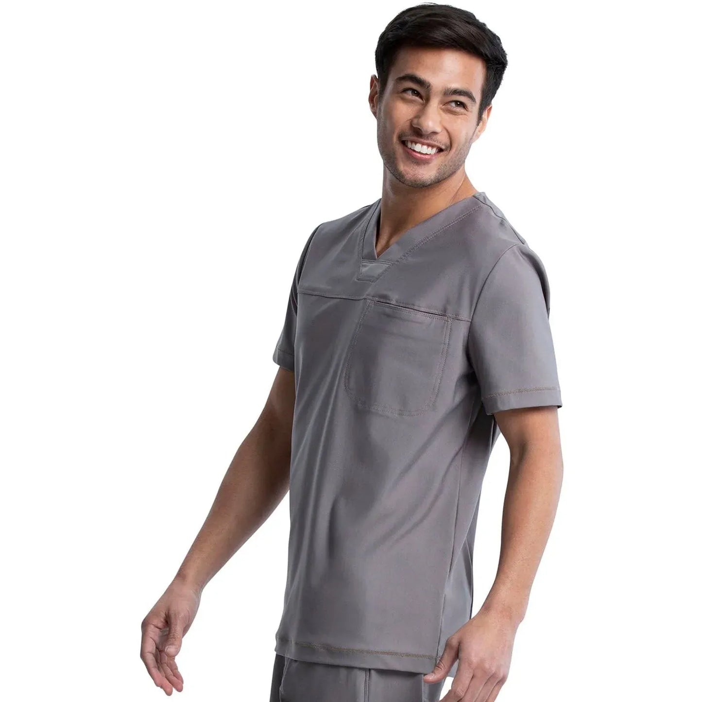 Form by Cherokee Scrub Tops Form by Cherokee Men's Scrubs Tuckable V-Neck Top