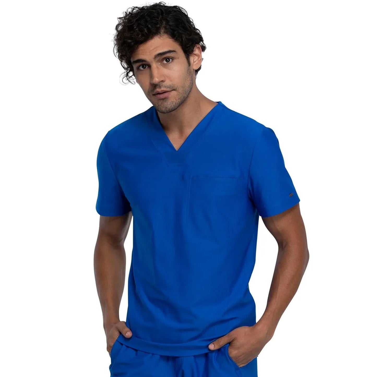 Form by Cherokee Scrub Tops Form by Cherokee Men's Scrubs Tuckable V-Neck Top