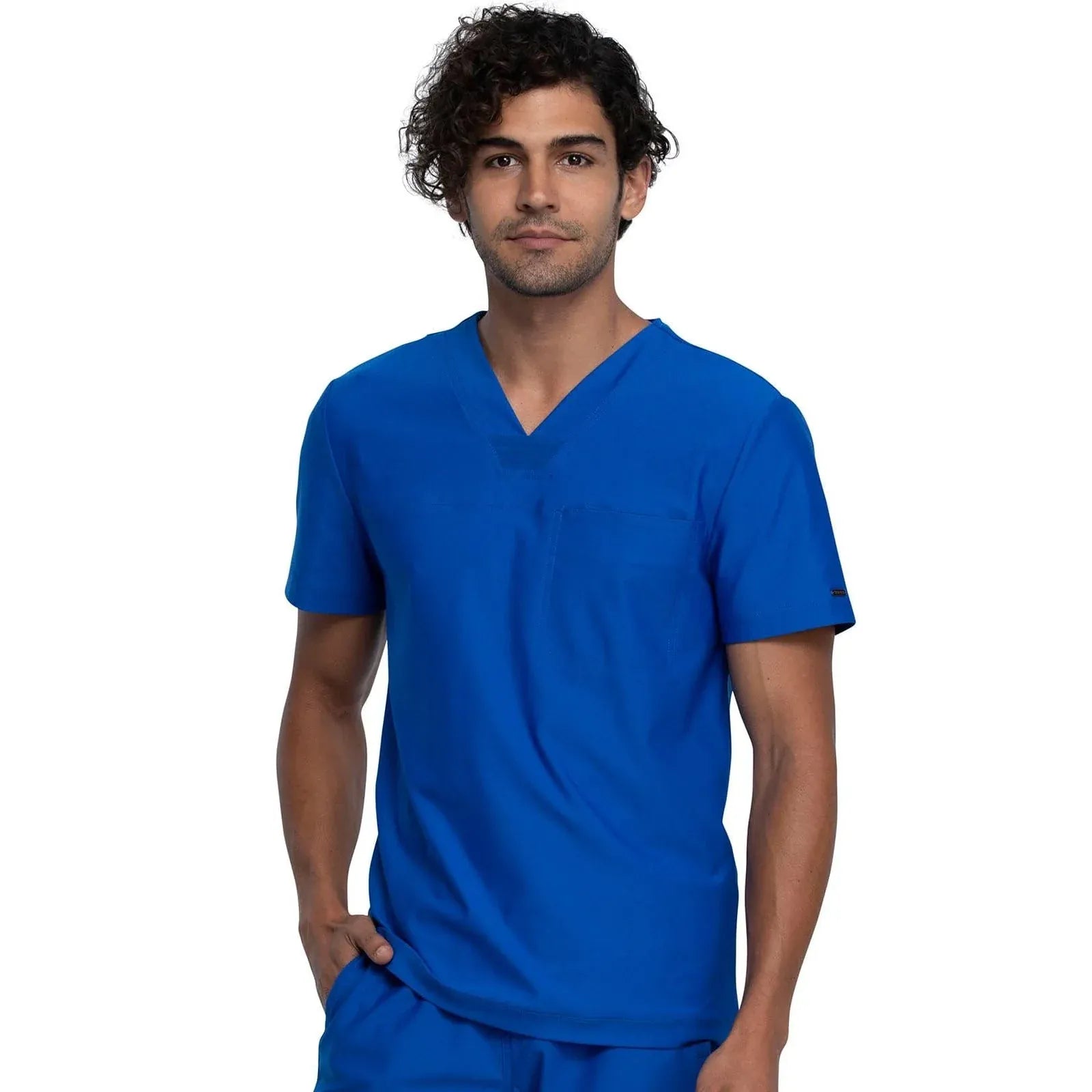 Form by Cherokee Scrub Tops Form by Cherokee Men's Scrubs Tuckable V-Neck Top