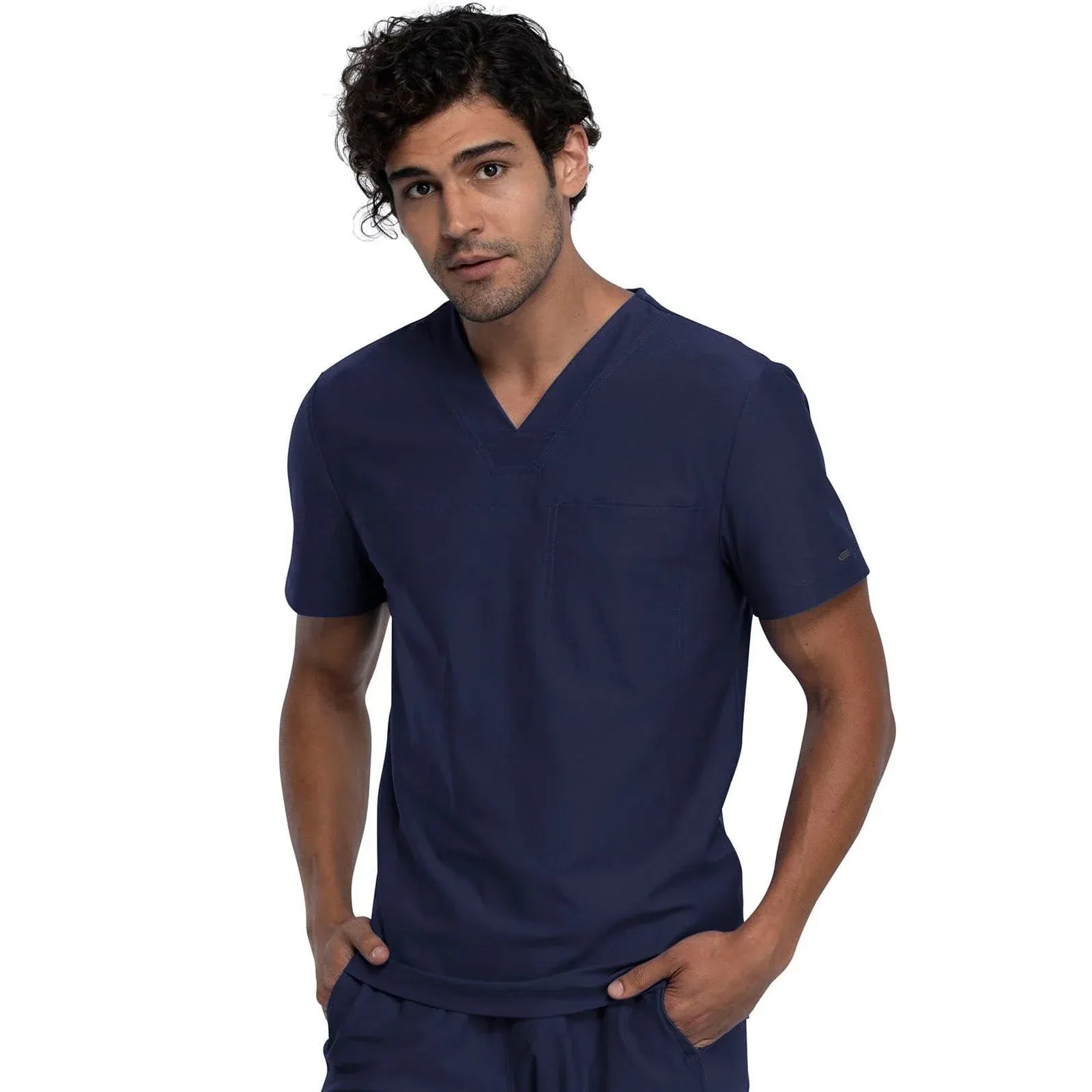 Form by Cherokee Scrub Tops Form by Cherokee Men's Scrubs Tuckable V-Neck Top