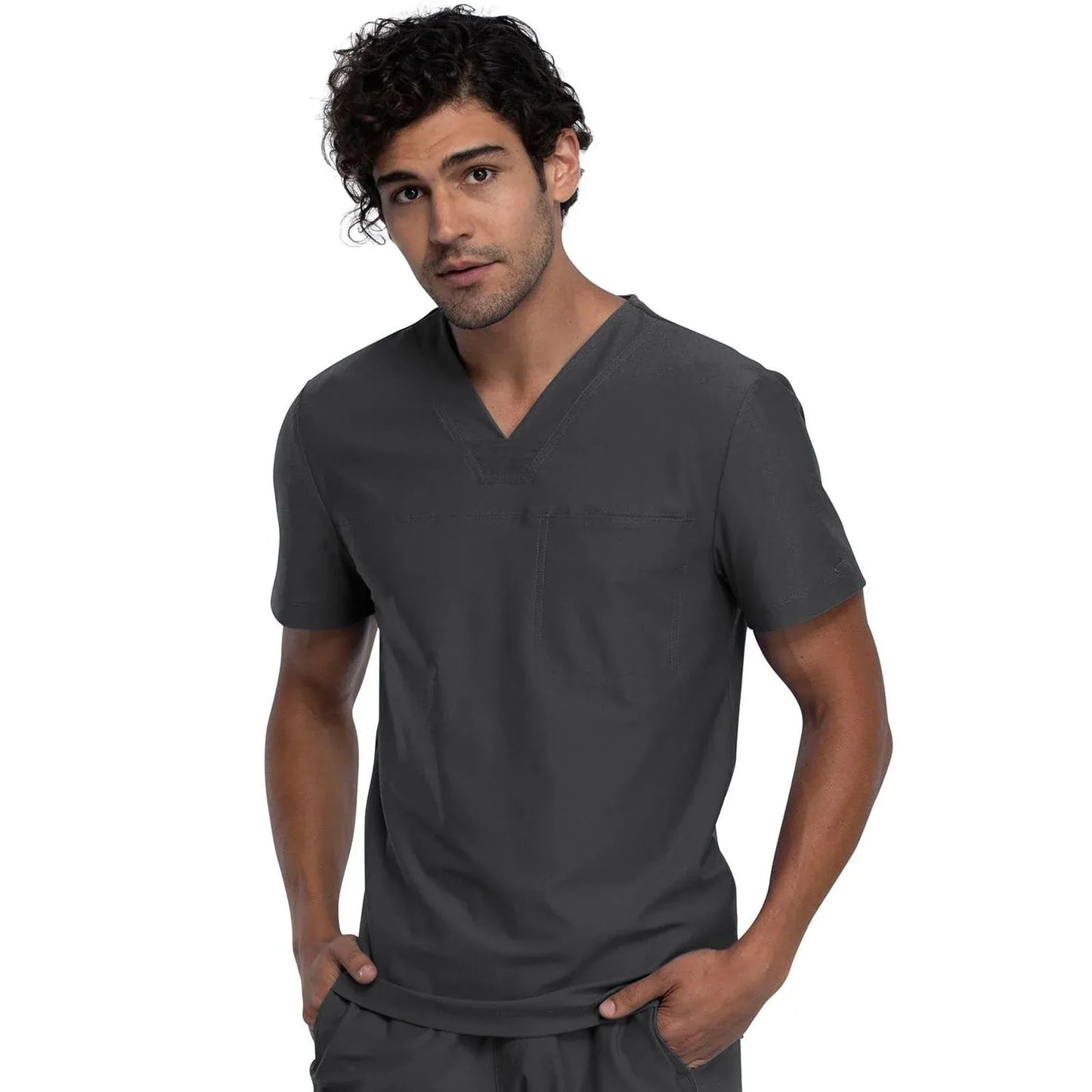 Form by Cherokee Scrub Tops Form by Cherokee Men's Scrubs Tuckable V-Neck Top