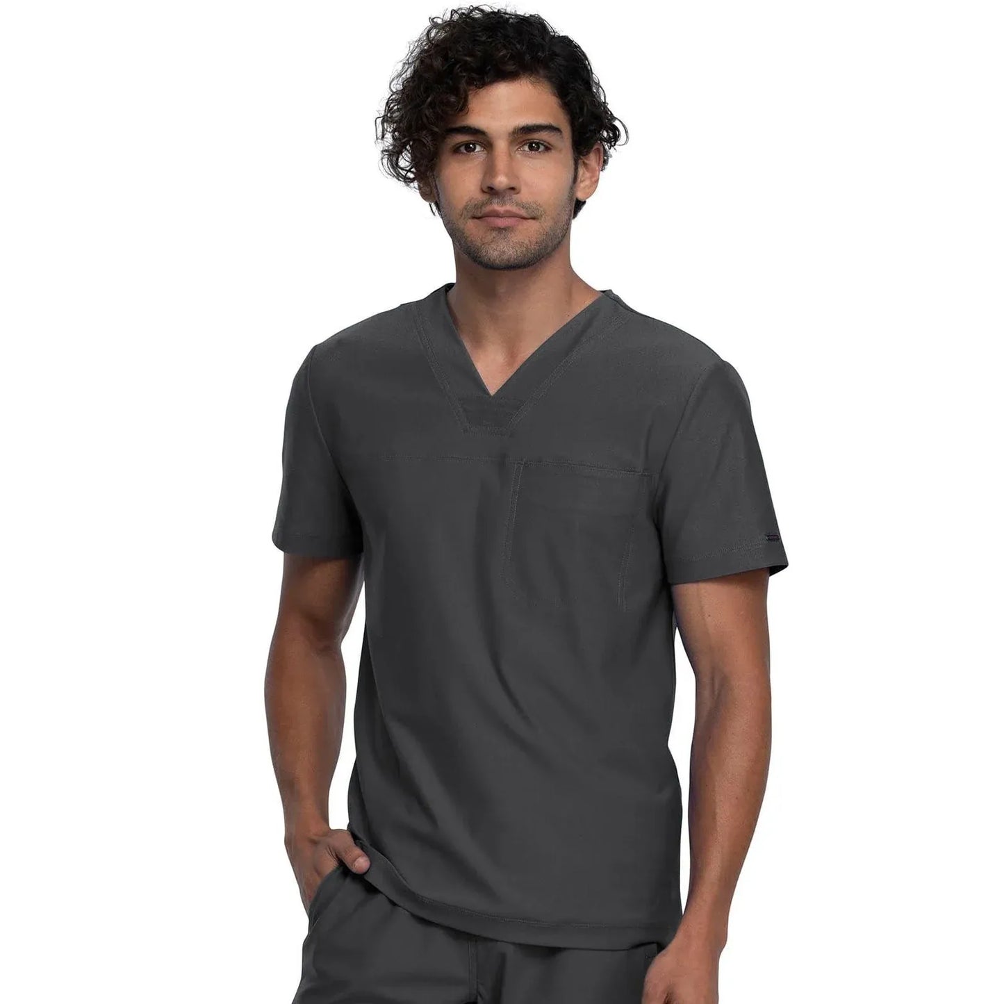 Form by Cherokee Scrub Tops Form by Cherokee Men's Scrubs Tuckable V-Neck Top