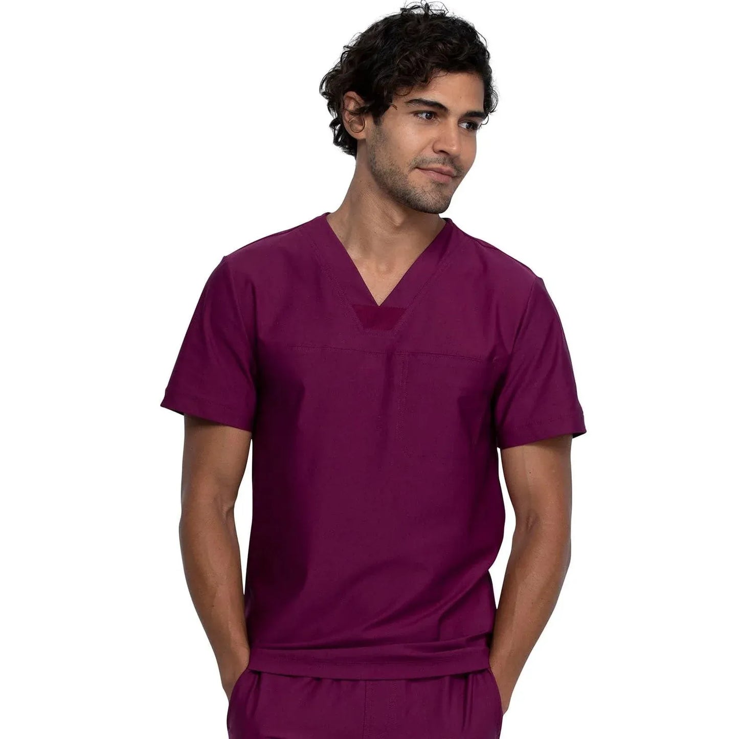 Form by Cherokee Scrub Tops Form by Cherokee Men's Scrubs Tuckable V-Neck Top