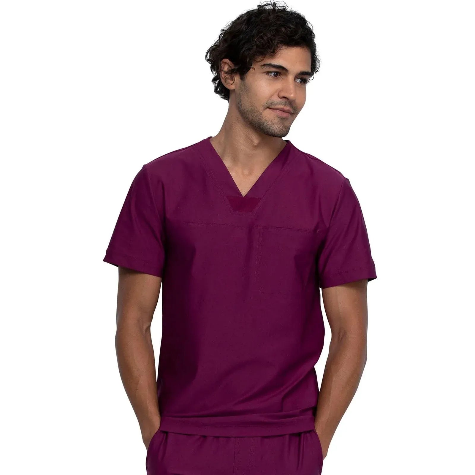Form by Cherokee Scrub Tops Form by Cherokee Men's Scrubs Tuckable V-Neck Top