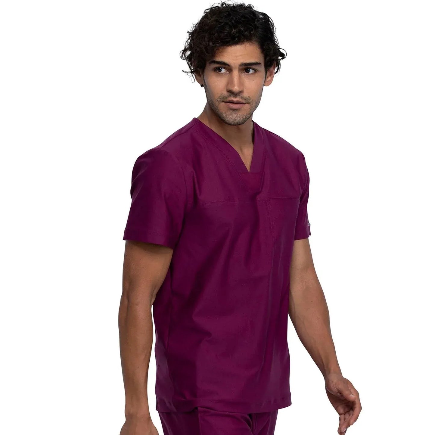 Form by Cherokee Scrub Tops Form by Cherokee Men's Scrubs Tuckable V-Neck Top