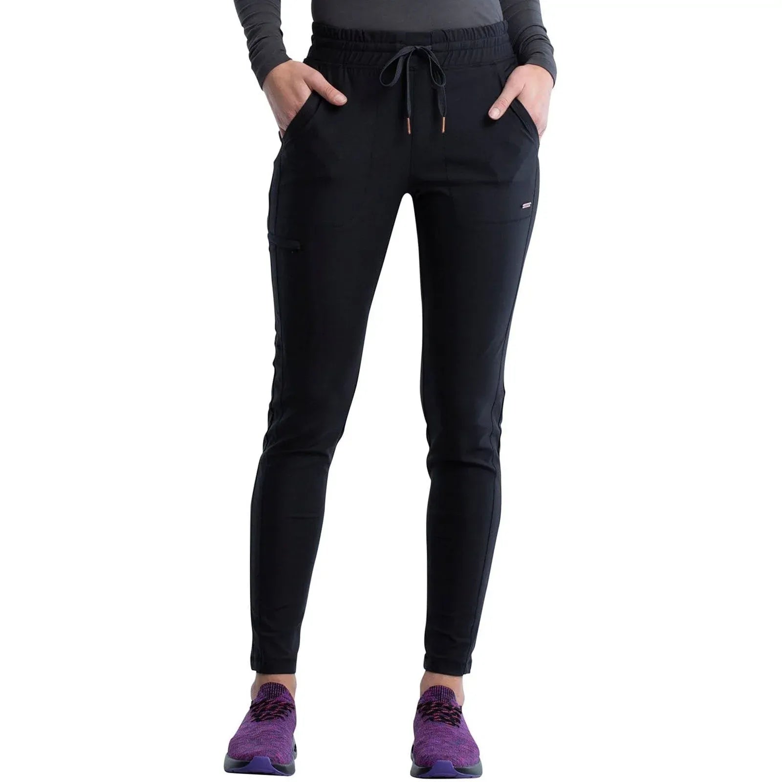 Form By Cherokee Scrub Pants Black / XXS Form by Cherokee Scrubs Tapered Leg Pant