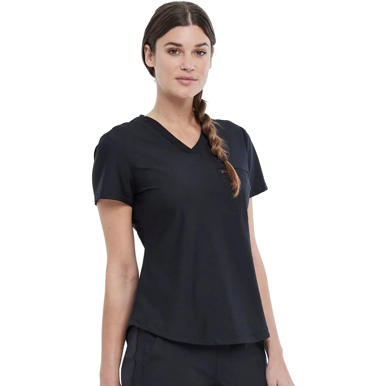 Form By Cherokee Scrub Tops Form by Cherokee Scrubs Tuckable V-Neck Top