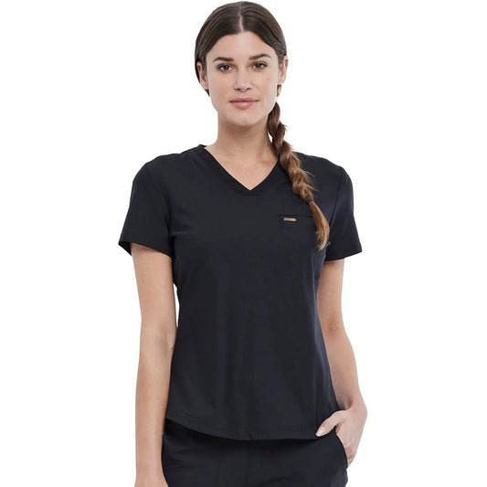 Form By Cherokee Scrub Tops Form by Cherokee Scrubs Tuckable V-Neck Top
