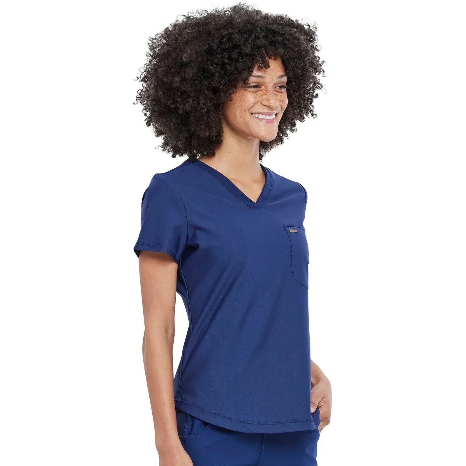 Form By Cherokee Scrub Tops Form by Cherokee Scrubs Tuckable V-Neck Top