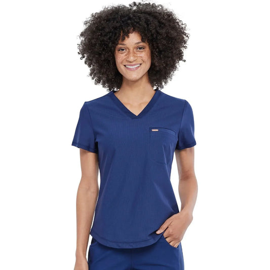 Form By Cherokee Scrub Tops Form by Cherokee Scrubs Tuckable V-Neck Top
