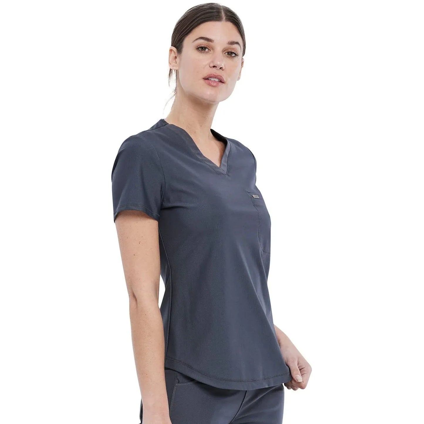 Form By Cherokee Scrub Tops Form by Cherokee Scrubs Tuckable V-Neck Top