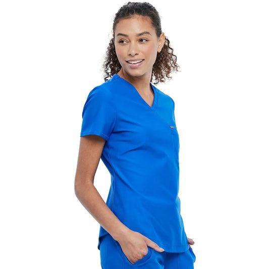 Form By Cherokee Scrub Tops Form by Cherokee Scrubs Tuckable V-Neck Top