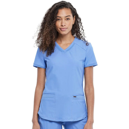 Form By Cherokee Scrub Tops Ciel / XXS Form by Cherokee Scrubs V-Neck Top