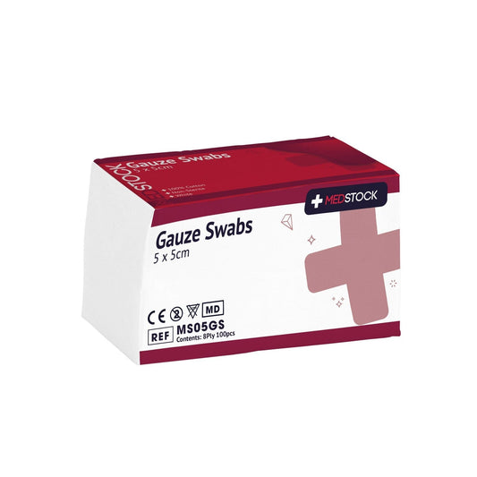 Gauze Swabs Non-Sterile 8-Ply 5cm x 5cm