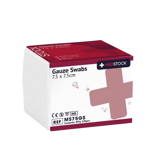 Gauze Swabs Non-Sterile 8-Ply 7.5cm x 7.5cm