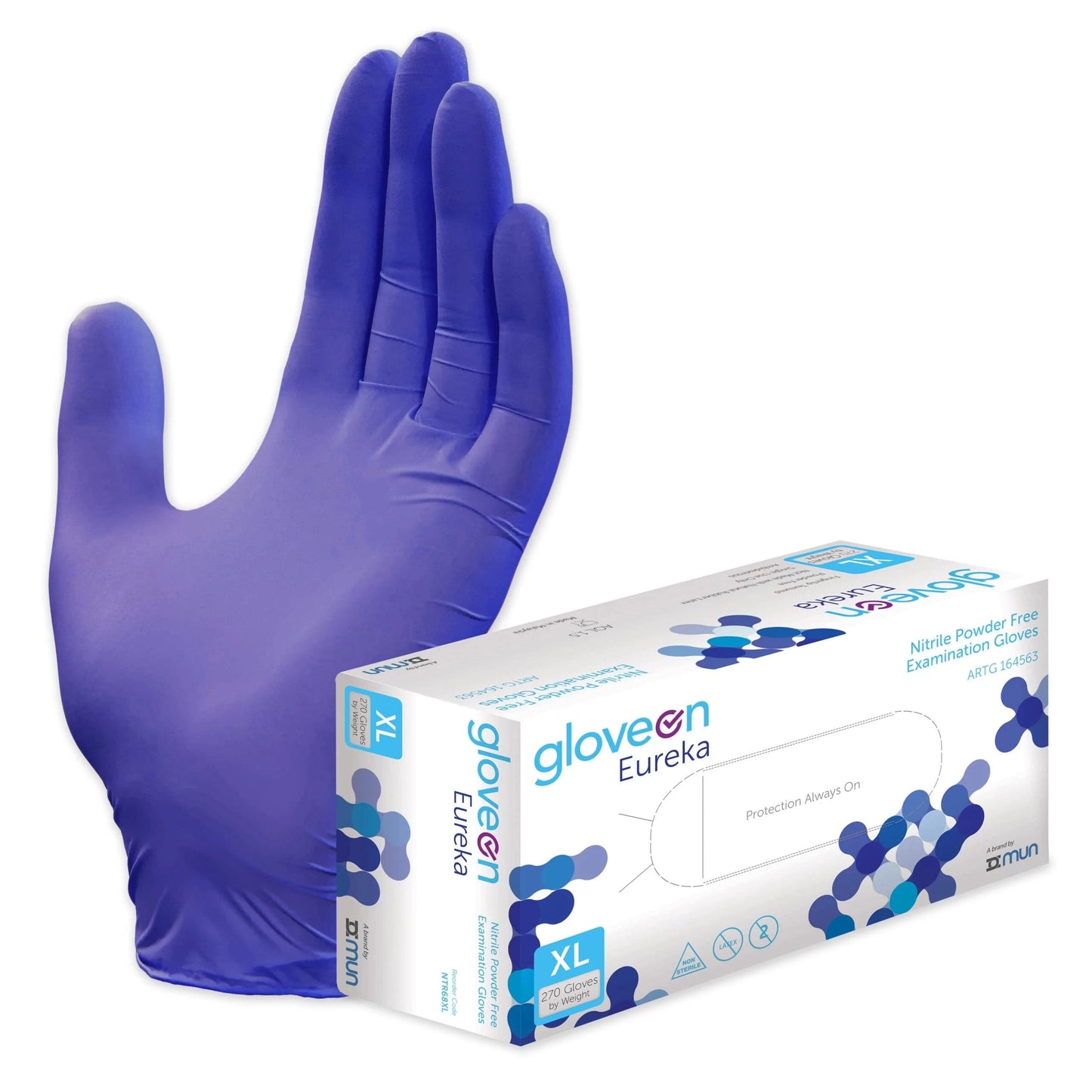 GloveOn Eureka Nitrile Exam Gloves