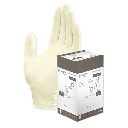 GloveOn Hamilton Latex STERILE Surgical Gloves