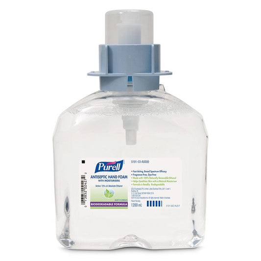 Gojo Cleaning & Washroom Supplies Carton of 3 Gojo Antiseptic Hand Foam Fmx Refill 1200ml