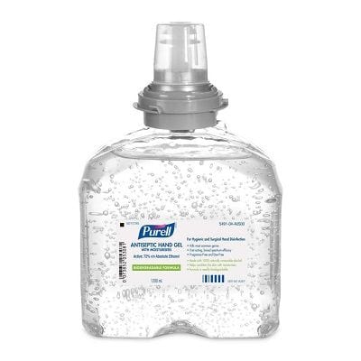 Purell Cleaning & Washroom Supplies Carton of 4 Gojo Purell Antiseptic Hand Gel 72% TFX 1200ml