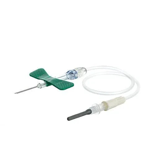 Greiner Safety Blood Collection Set 21g x 19cm + Luer Adaptor