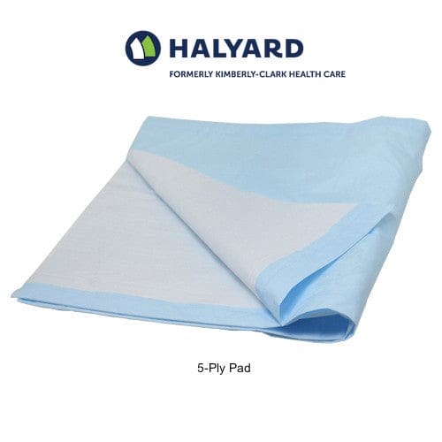*BD* Halyard Underpads 5Ply Folded 39.5 x 55cm CTN/300 2