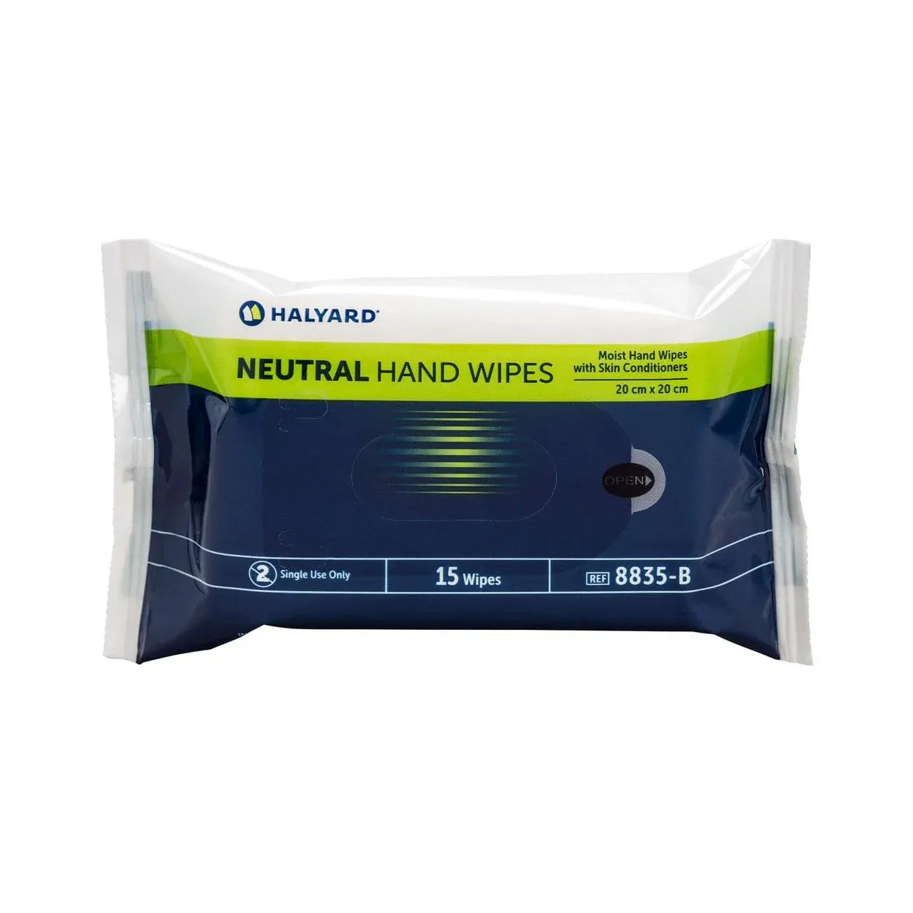 Halyard Wipers Single Use Halyard Neutral Hand Wipes