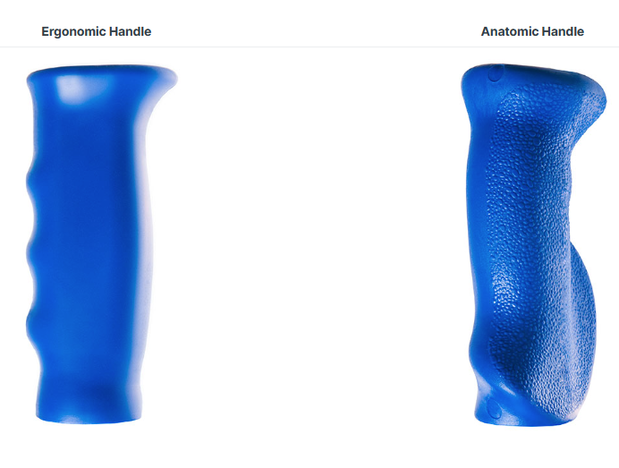 Shock Absorber Crutches with Spring Shock Absorbers, Adjustable Anatomic Design, Lightweight & Safe