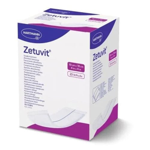 Hartmann ZETUVIT 10x10cm STERILE (25)
