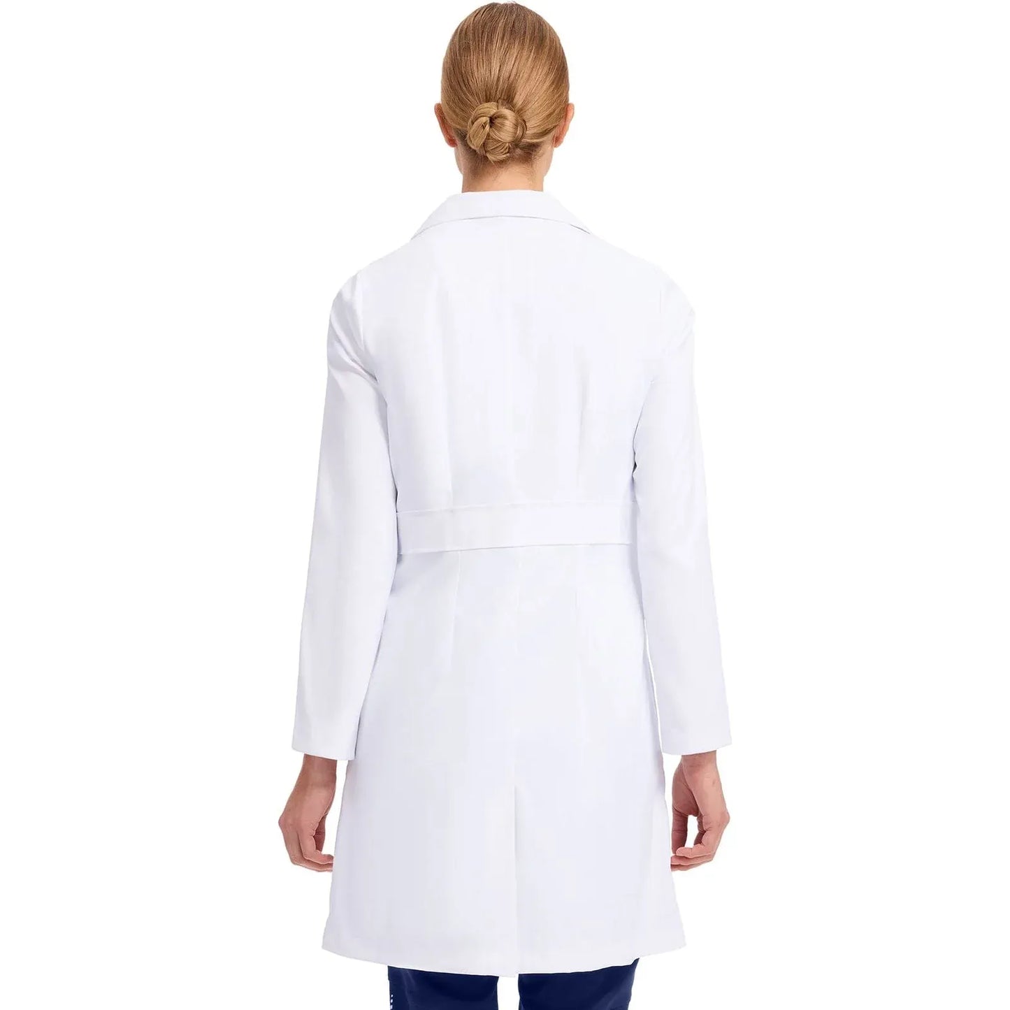 Healing Hands HH White Coat Scrubs 5161 Faye Labcoat Women White