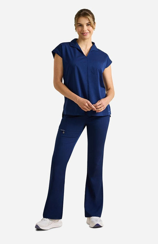 Healing Hands HH607 Jazz Collared Tuckable Scrub Shirt for Women 2