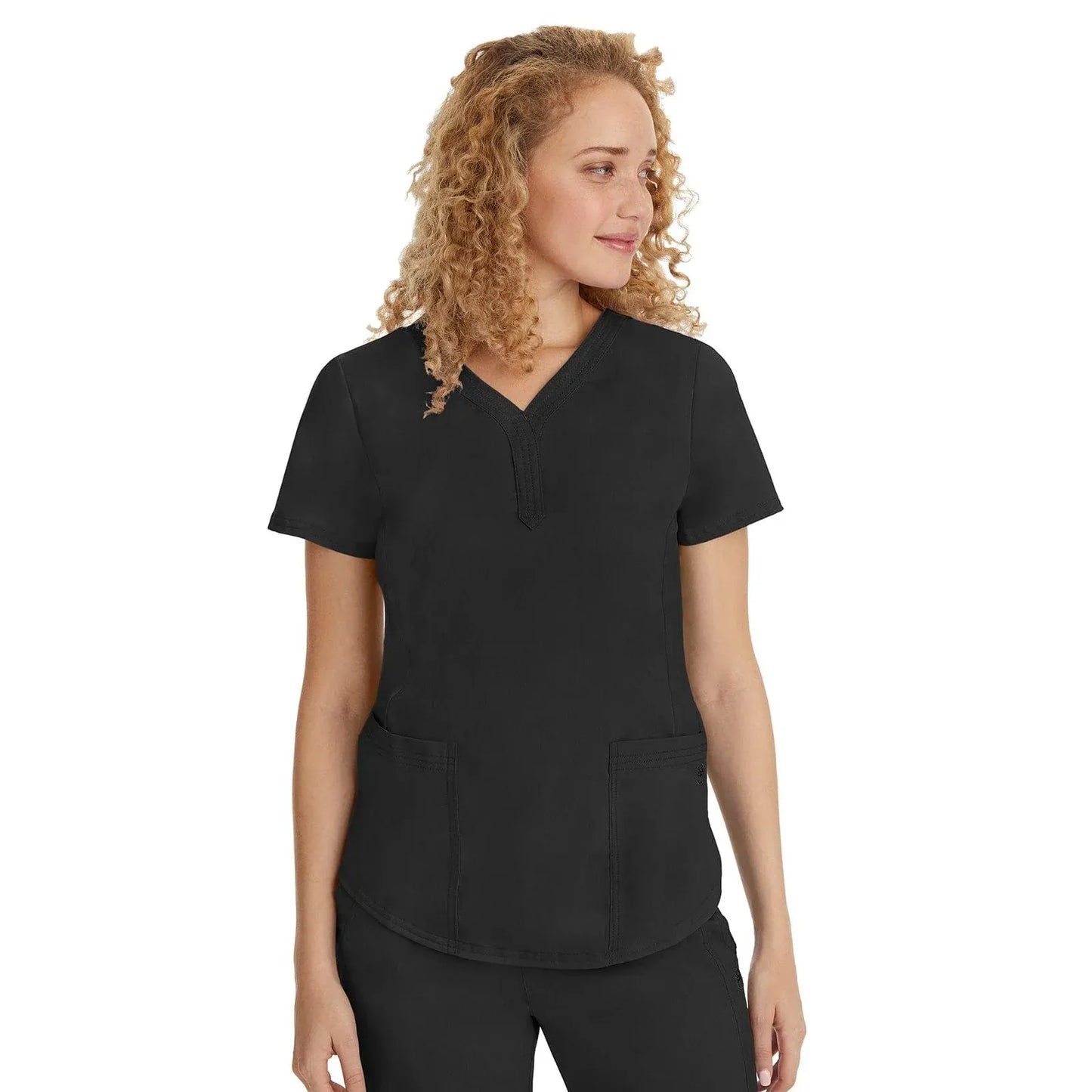 Healing Hands Scrub Top Healing Hands Purple Label 2167 Jane Scrubs Top Women Black