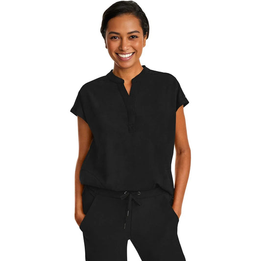 Healing Hands Purple Label Scrubs 2152 Journey Top Women Black