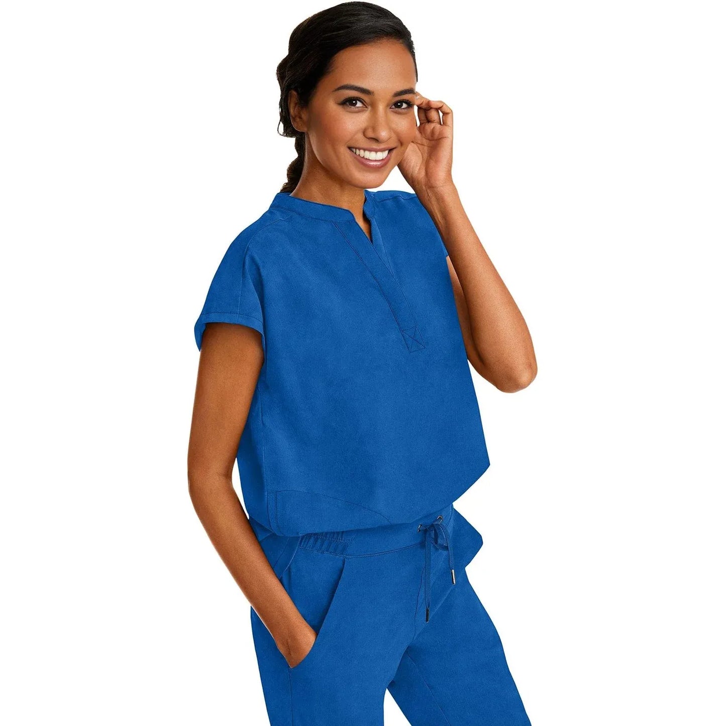 Healing Hands Purple Label Scrubs 2152 Journey Top Women Royal