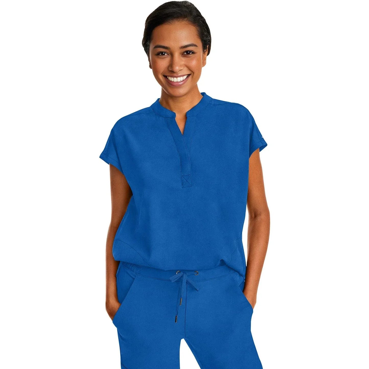 Healing Hands Purple Label Scrubs 2152 Journey Top Women Royal