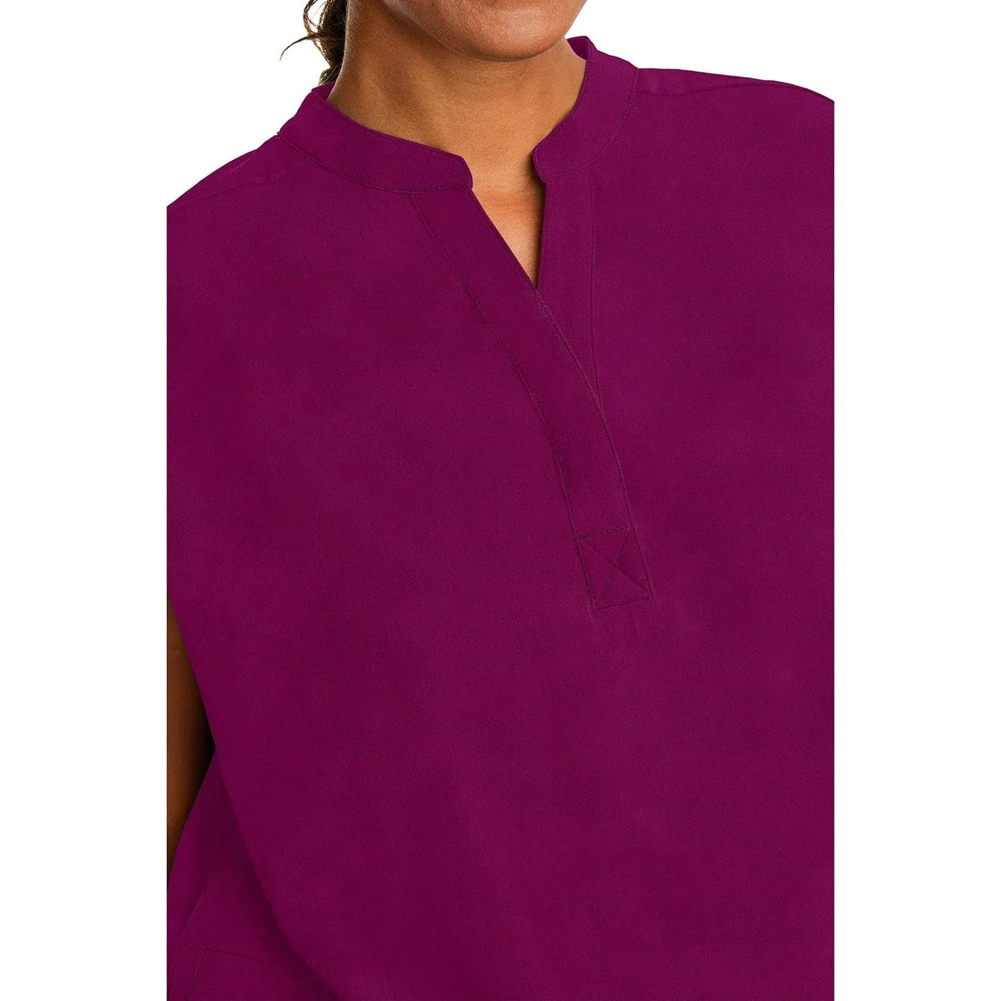 Healing Hands Purple Label Scrubs 2152 Journey Top Women Wine