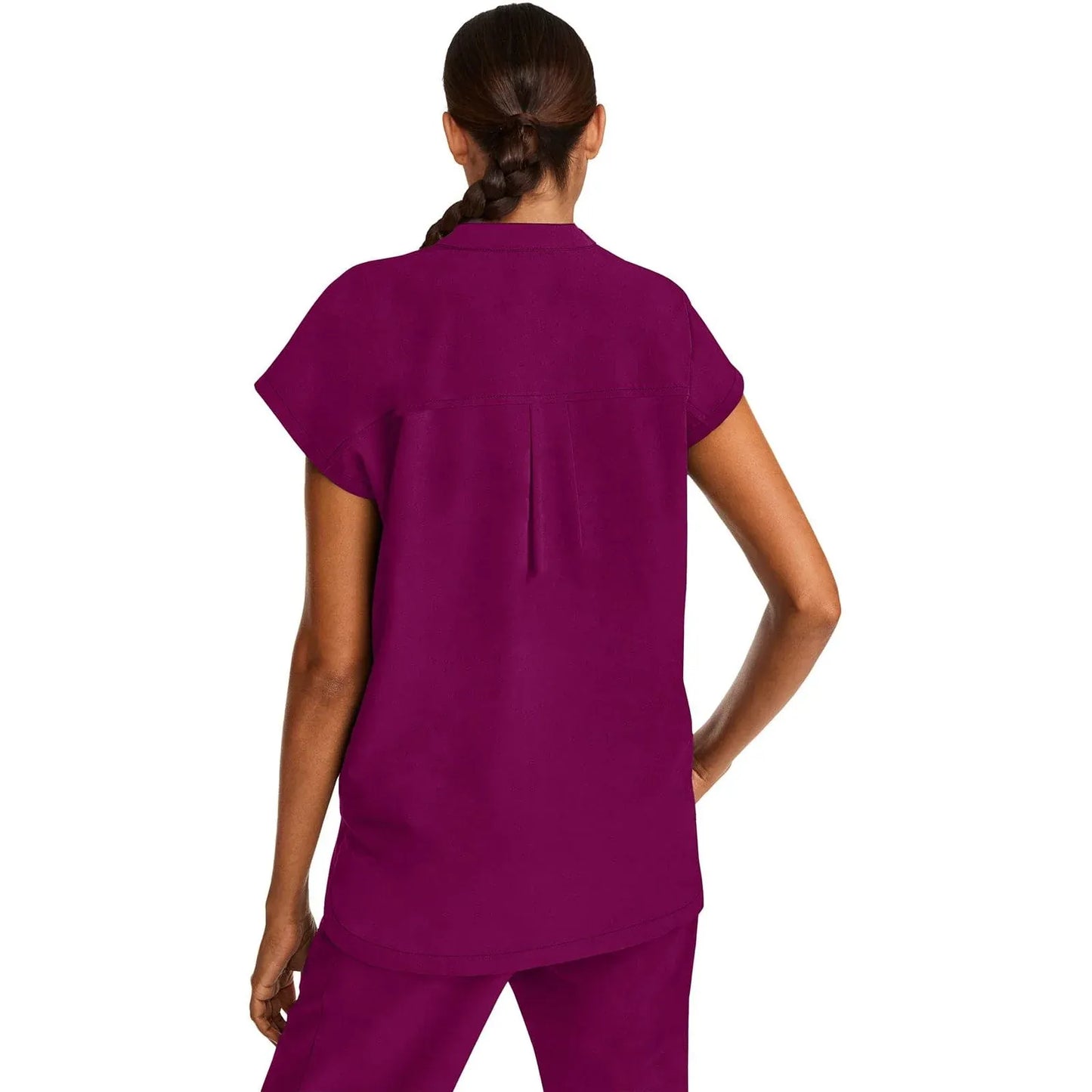 Healing Hands Purple Label Scrubs 2152 Journey Top Women Wine